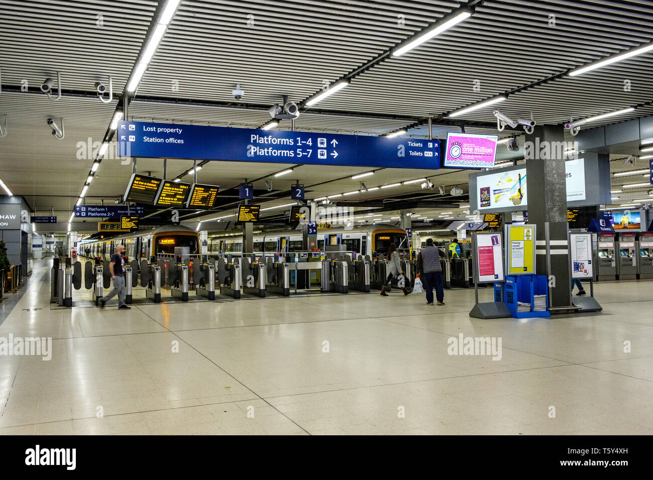 Cannon Street station, Cannon Street, London Stock Photo