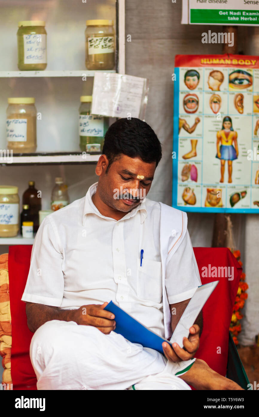 An ayurvedic doctor with hires stock photography and images Alamy