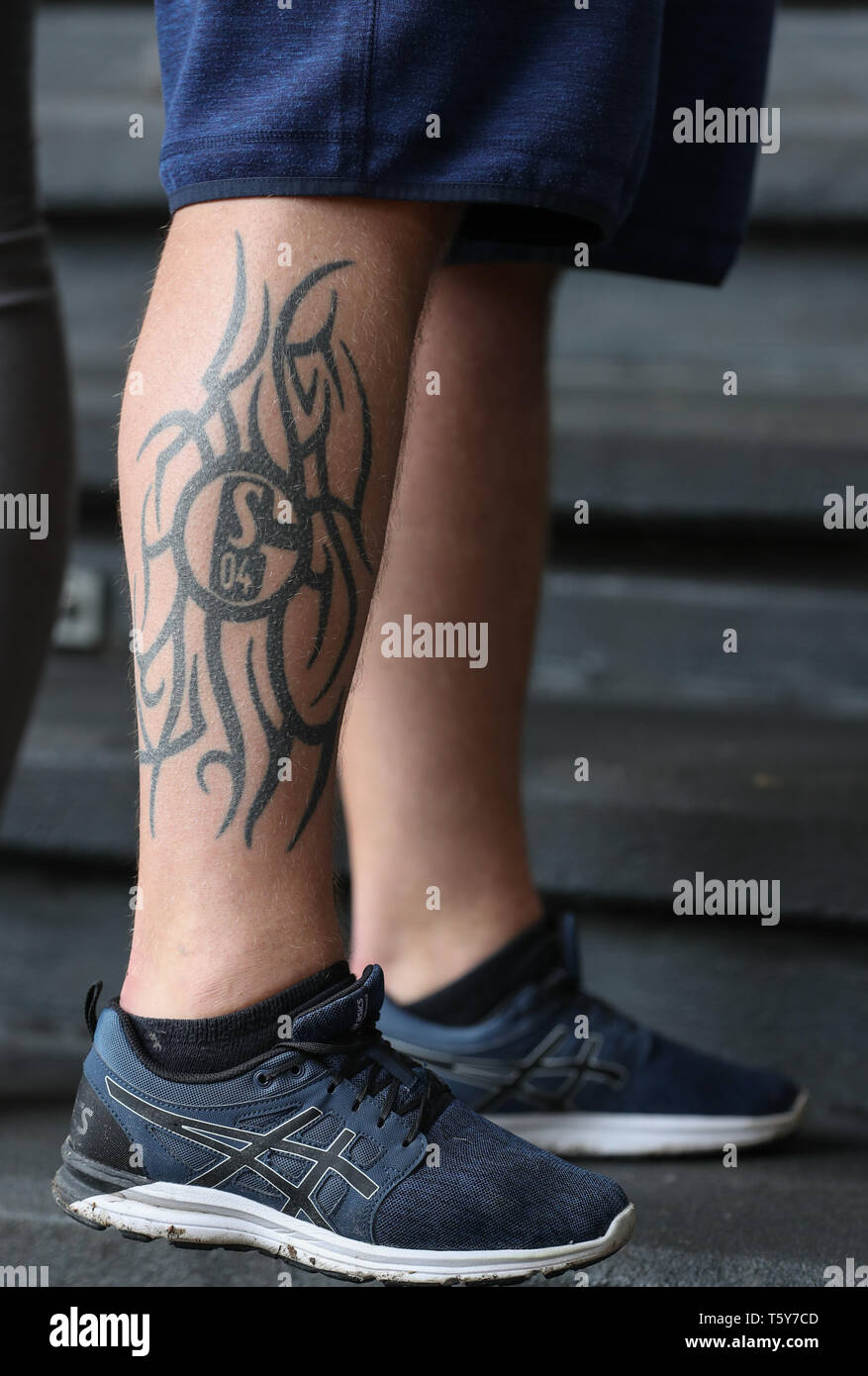 Soccer Fan Tattoo High Resolution Stock Photography And Images Alamy