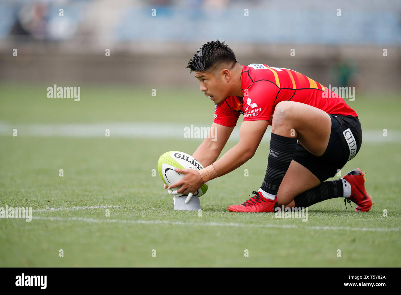 Tokyo, Japan. 27th Apr, 2019. Rikiya Matsuda (JPN) Rugby : Rugby match ...