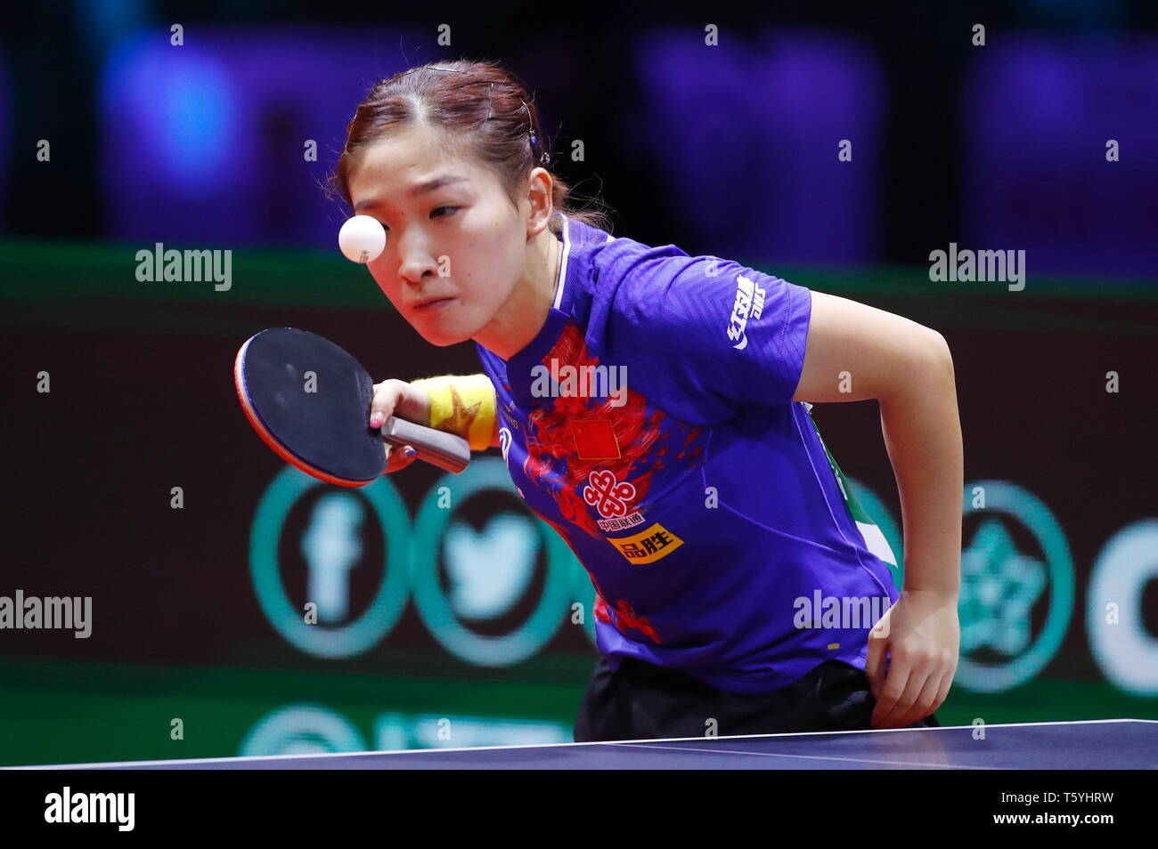 Liu Shiwen Chn April 27 2019 Table Tennis 2019 World Table