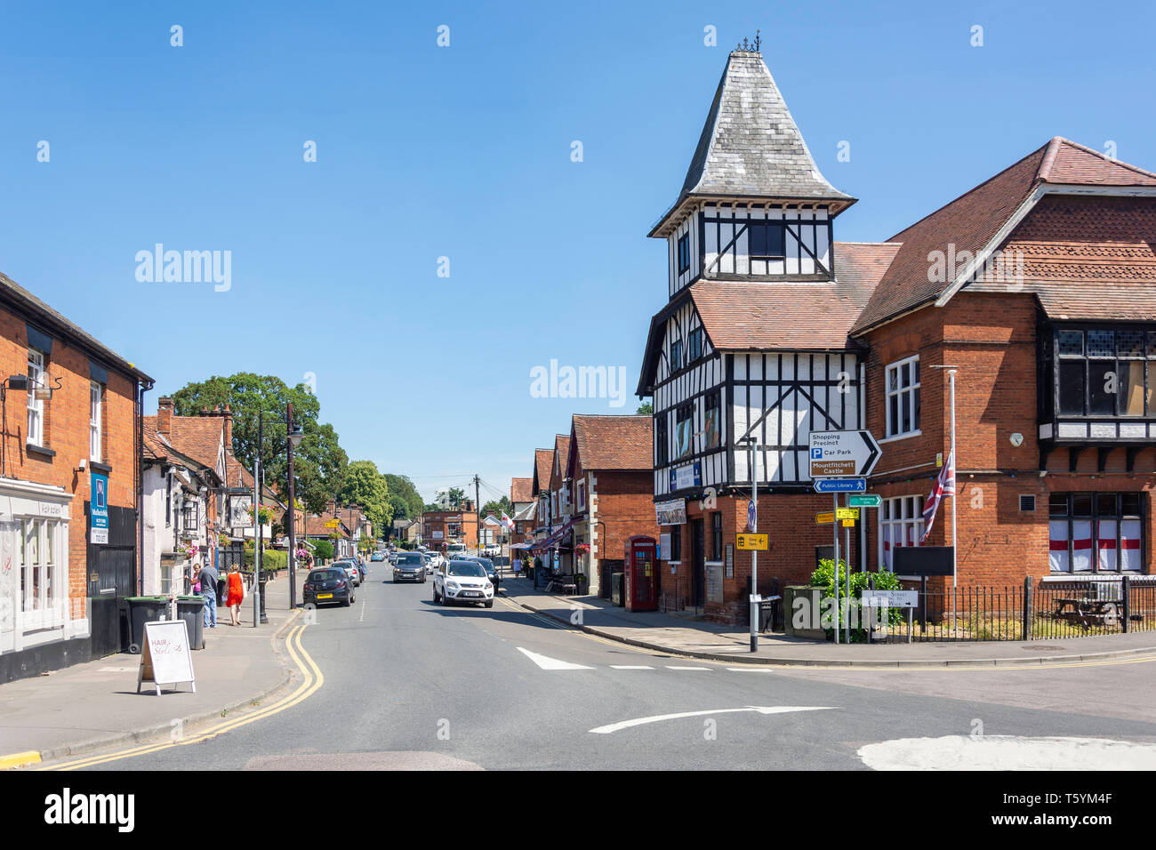 Lower Street, Stansted Mountfitchet, Essex, England, United Kingdom Stock Photo