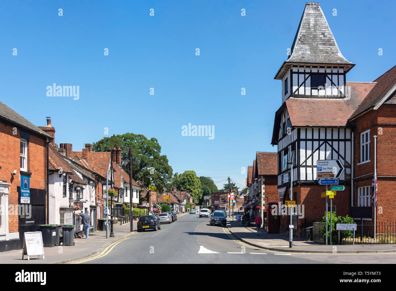 Lower Street, Stansted Mountfitchet, Essex, England, United Kingdom Stock Photo