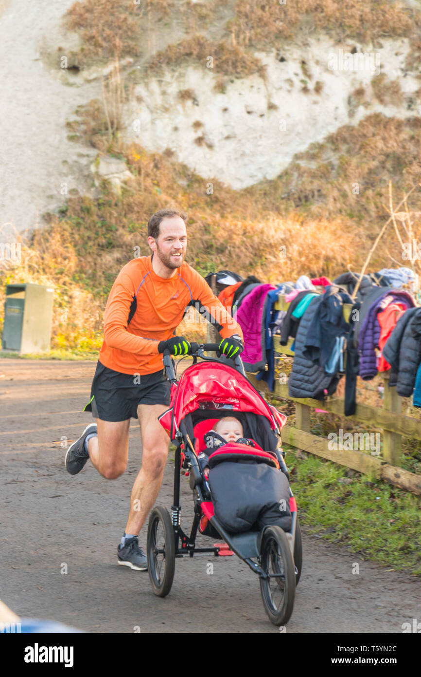 running with a buggy