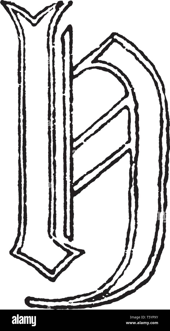 old english letters h
