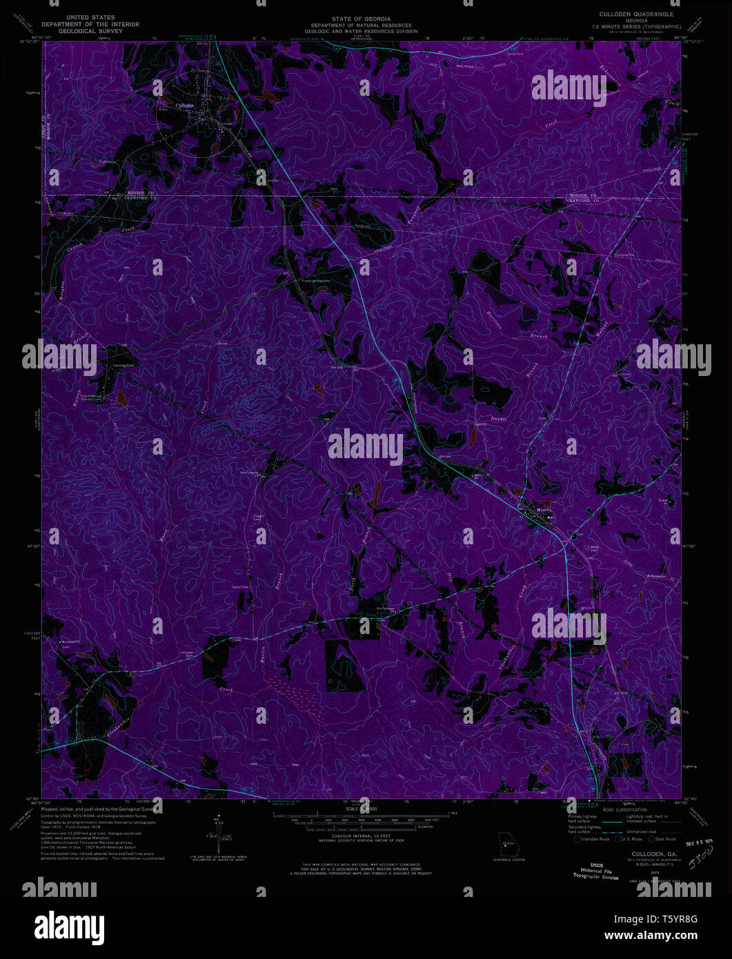 Culloden map hires stock photography and images Alamy