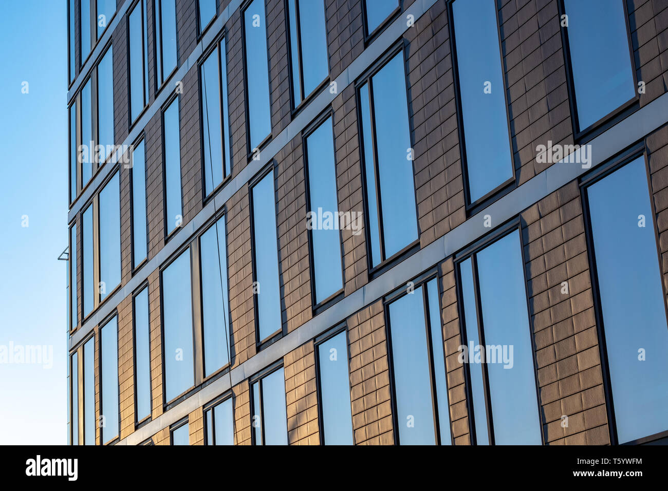 Modern office building in Oslo Stock Photo