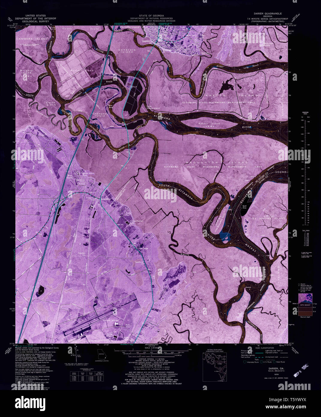 Map of darien hires stock photography and images Alamy