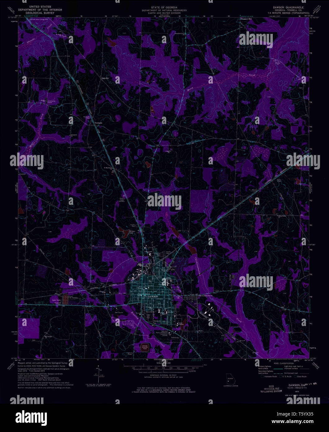 Dawson map hires stock photography and images Alamy
