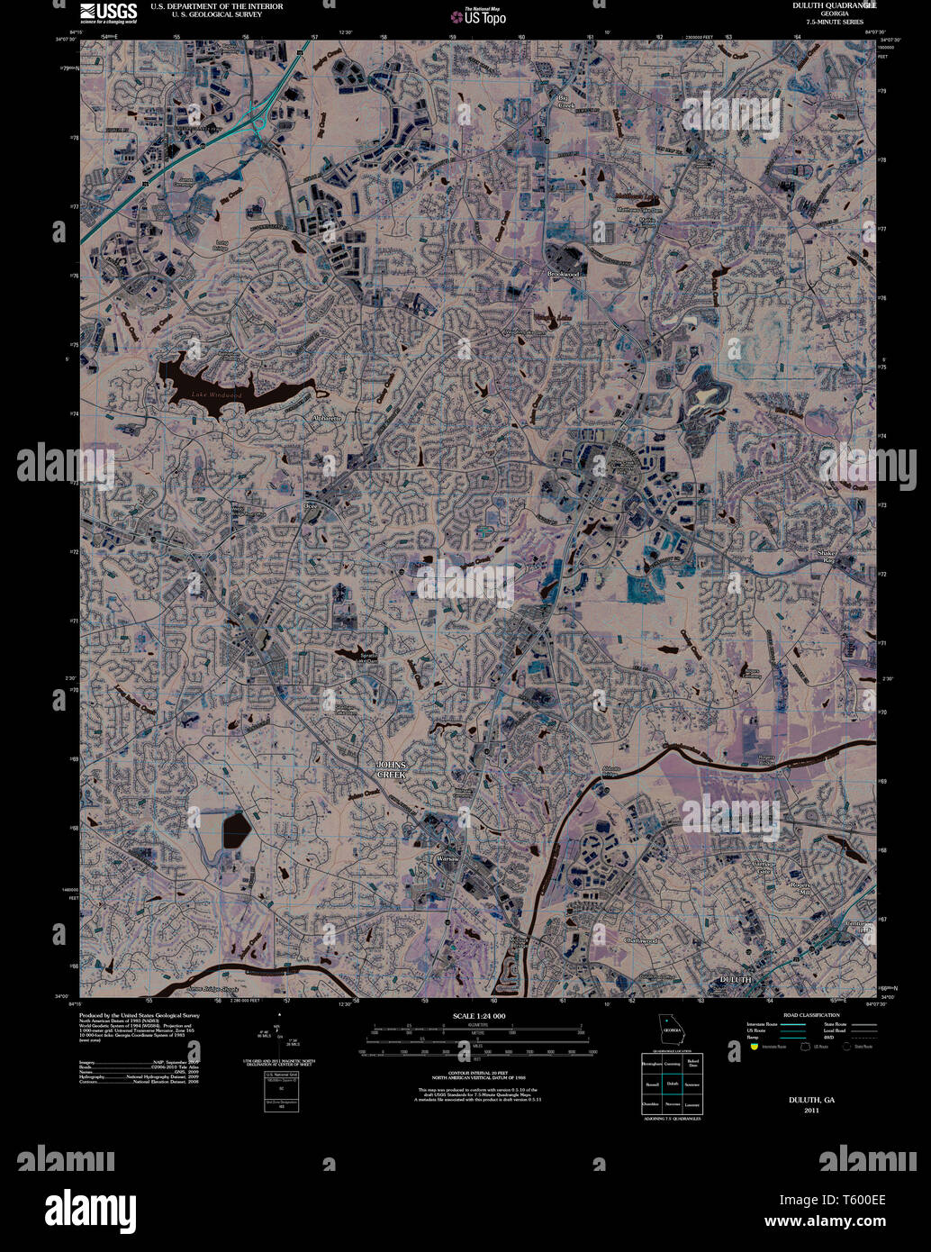 Map of duluth hires stock photography and images Alamy