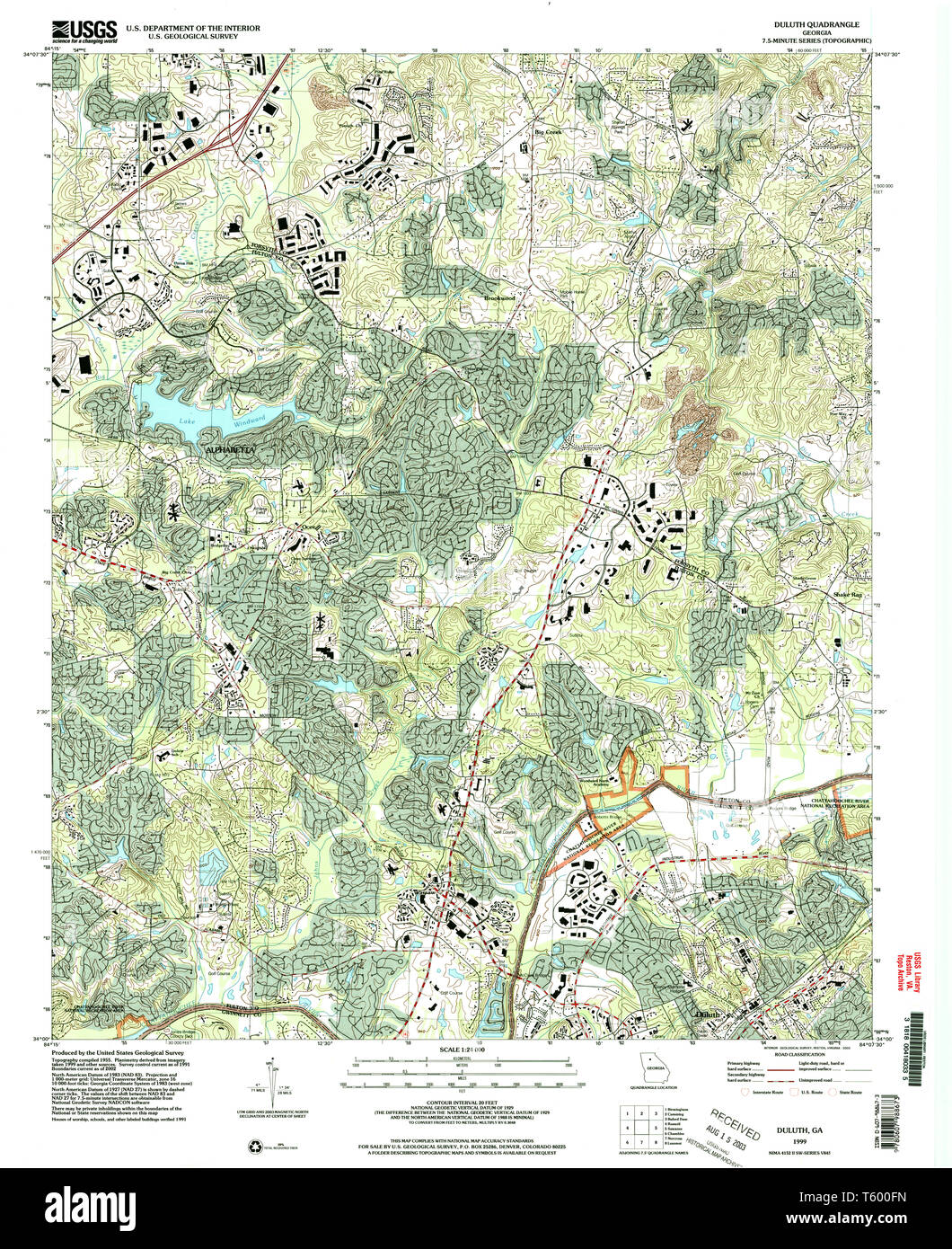Map of duluth hires stock photography and images Alamy