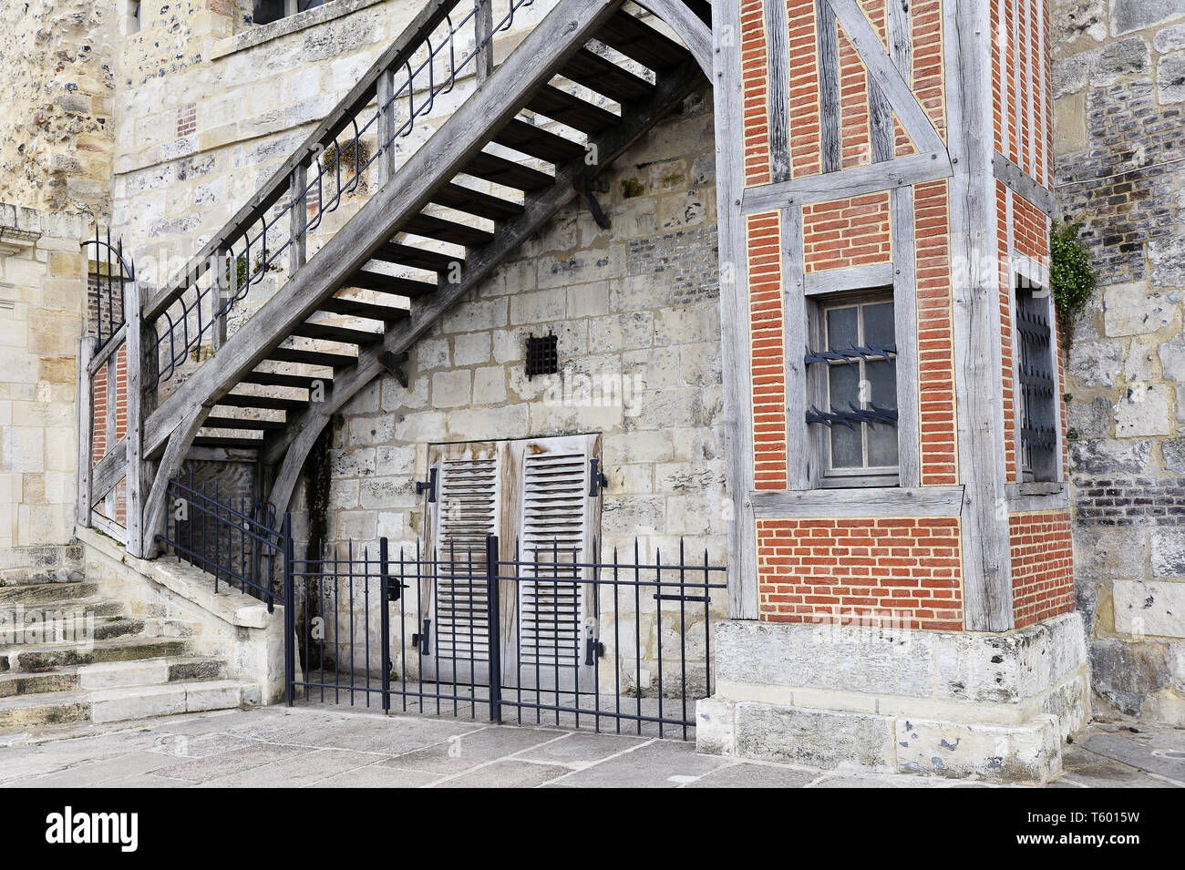 Lieutenance - Honfleur - Calvados - France Stock Photo