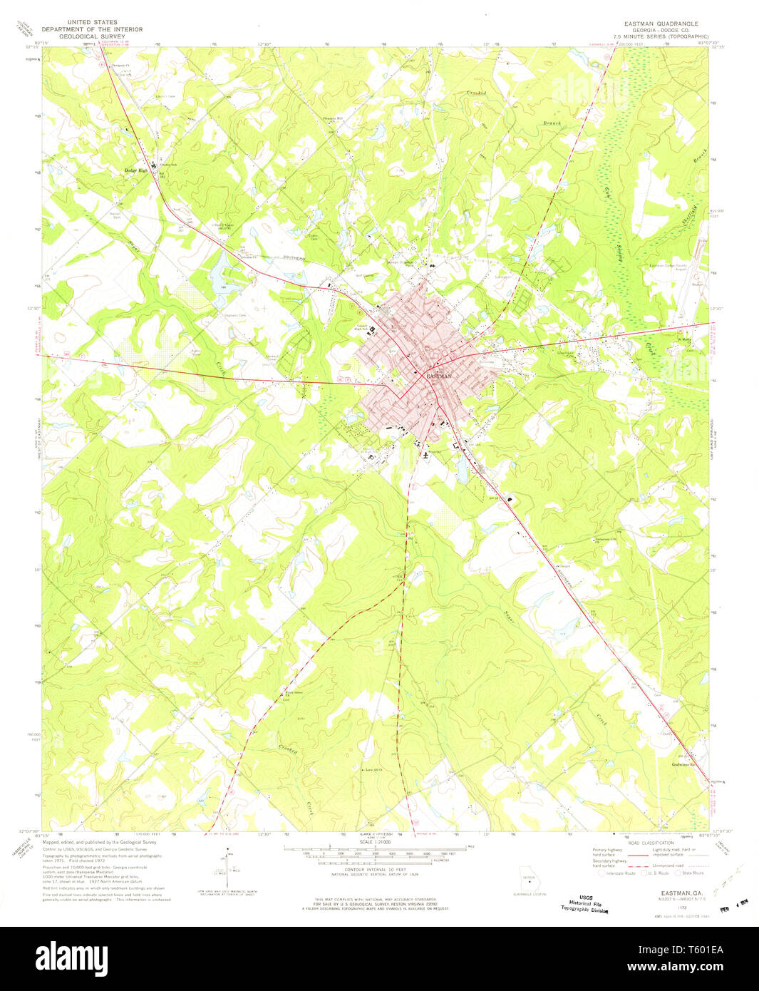 Map of eastman hires stock photography and images Alamy