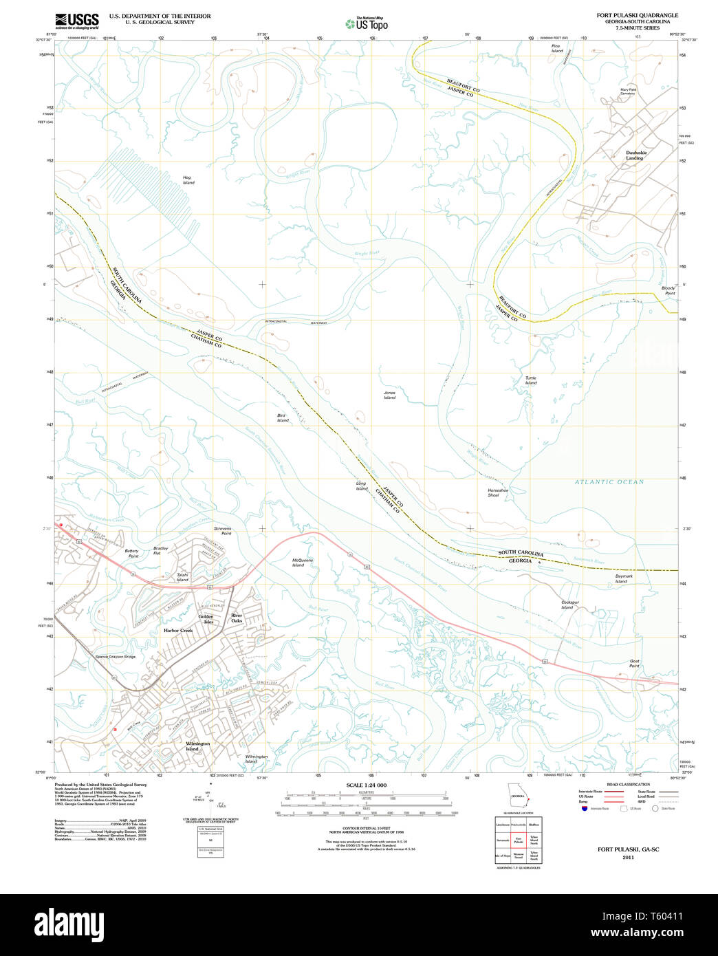 Map of pulaski hires stock photography and images Alamy