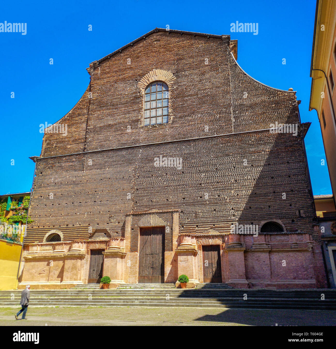 the former Santa Lucia church in Bologna - Emilia Romagna - Italy Stock Photo