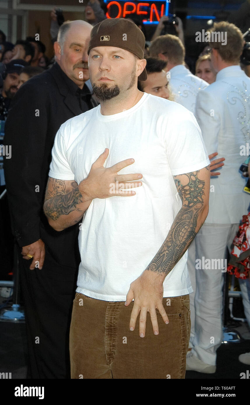 Fred Durst at the Los Angeles Premiere of Warner Bros. 