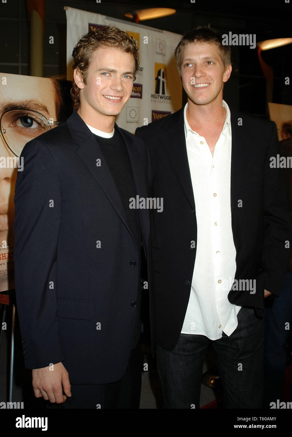 Hayden Christensen & brother Tove Christensen at the Hollywood Film Festival - Closing Night 'Shattered Glass' Los Angeles Premiere at the Arclight Hollywood in Hollywood, CA. The event took place on Sunday, October 19, 2003. Photo by: SBM / PictureLux  File Reference # 33790 1134SBMPLX Stock Photo