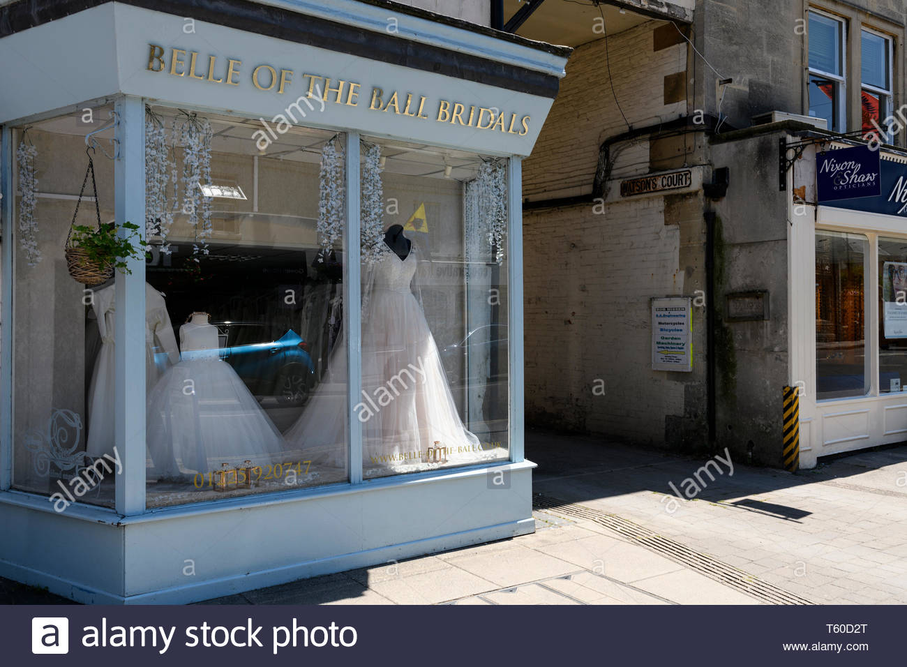 Bridal Store Window Display Stock Photos Bridal Store Window