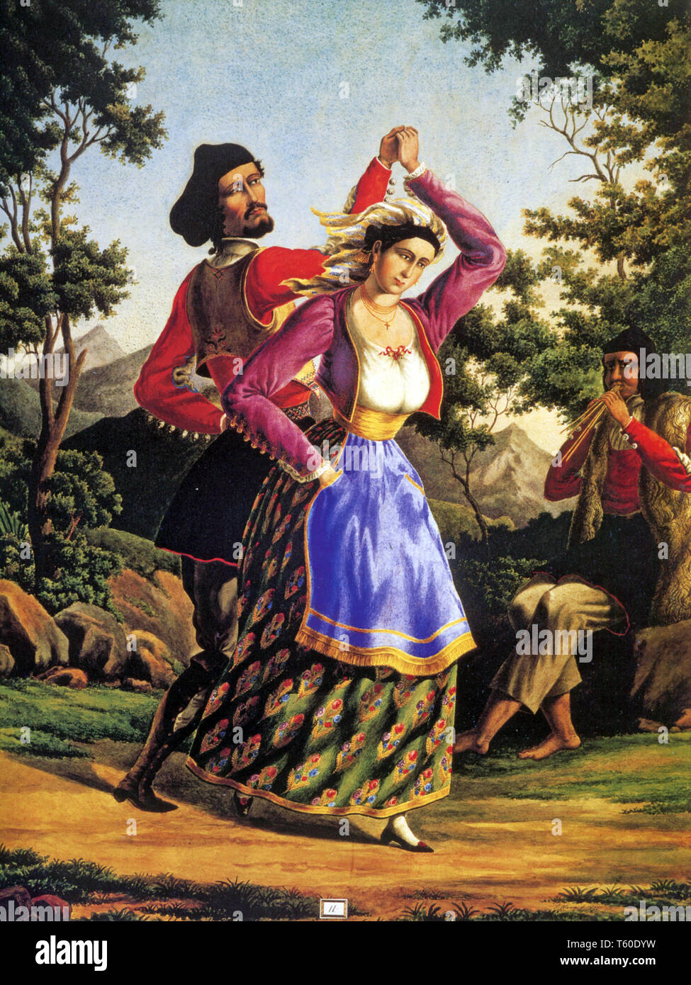 1800s italy painting hi-res stock photography and images - Alamy