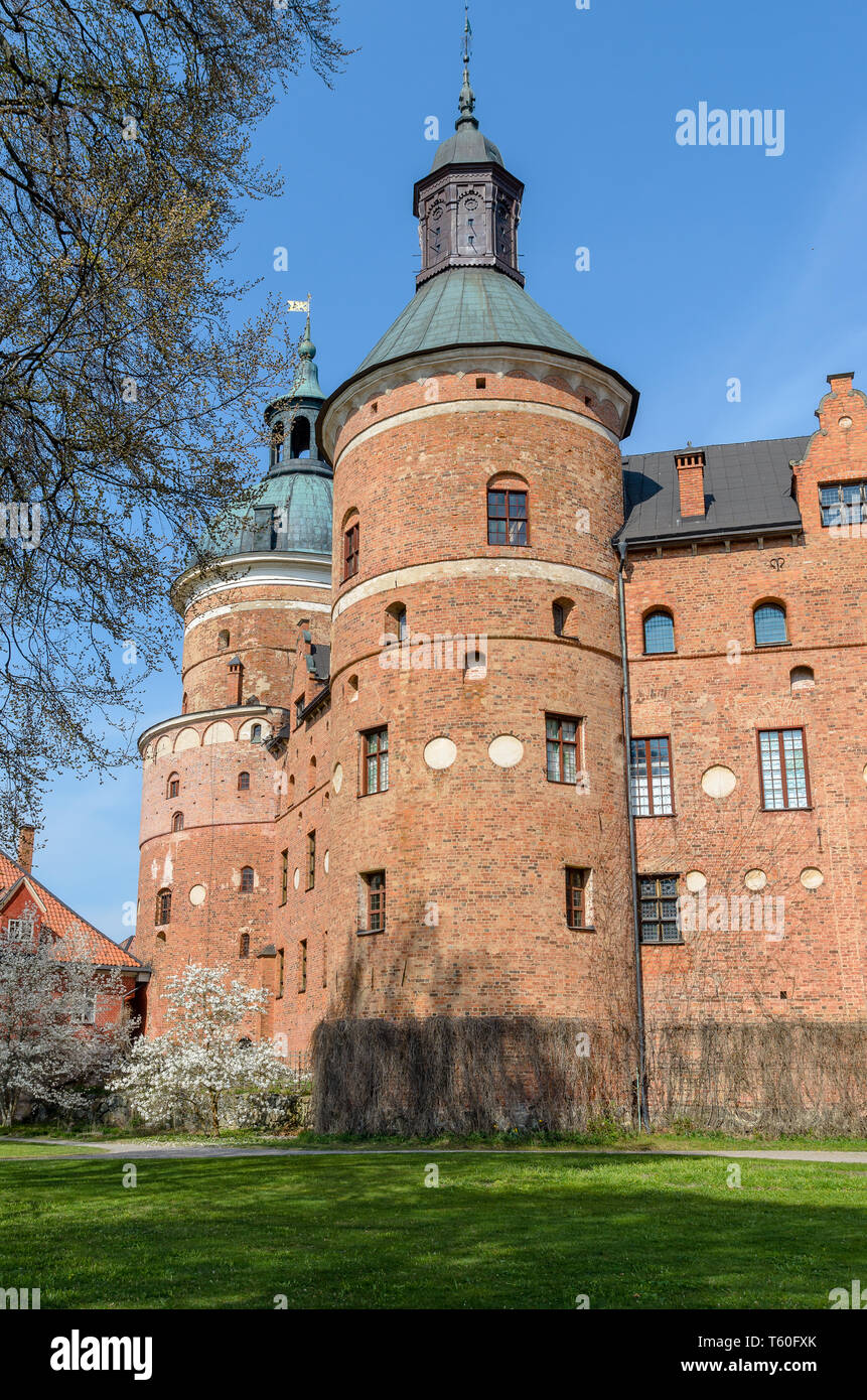 Gripsholm Castle, a building that attracts many from near and far Stock