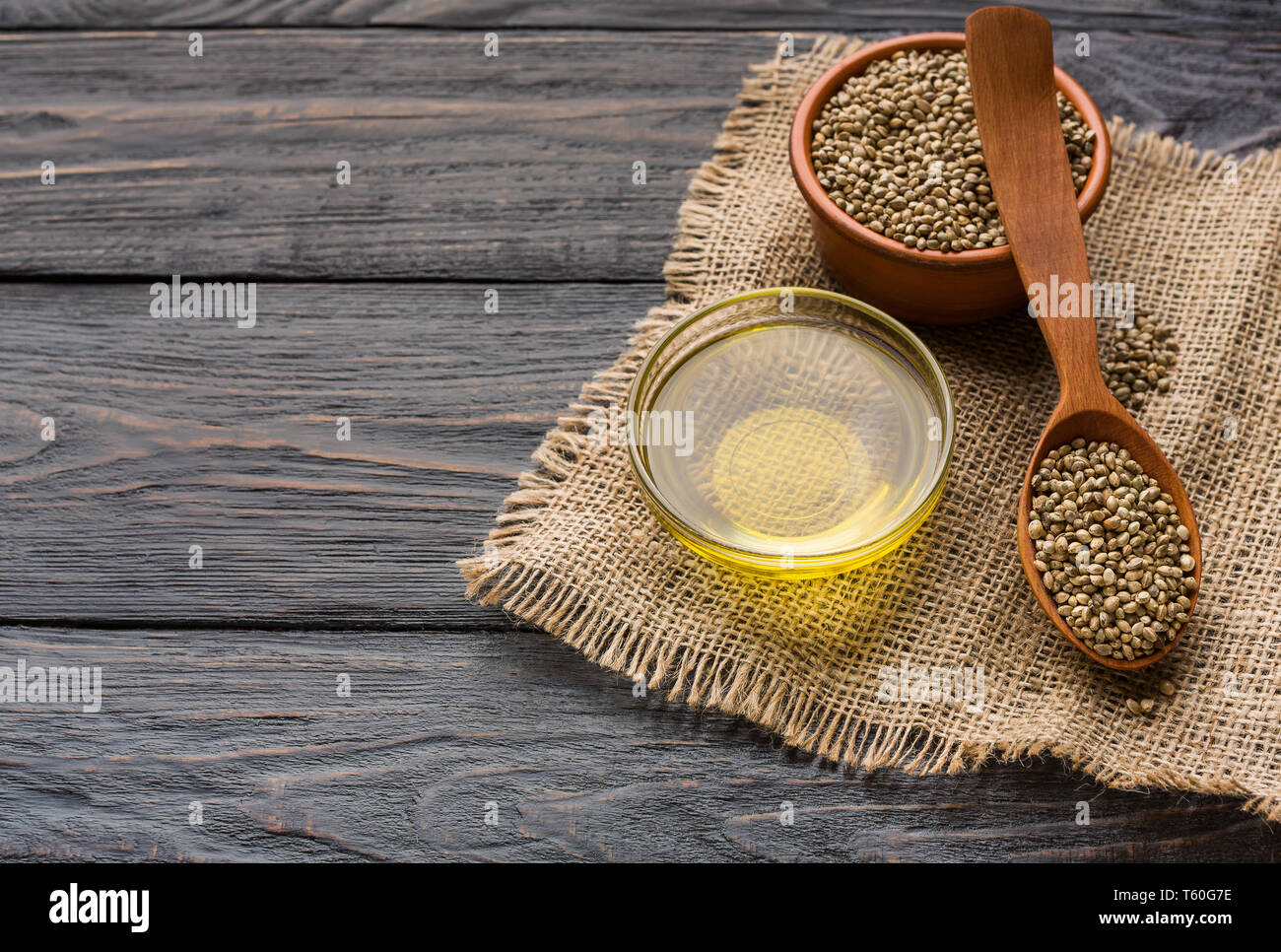Naturopathy concept, copy space Stock Photo