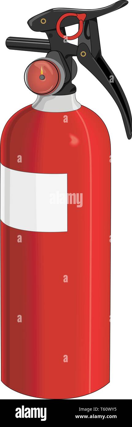 Fire Extinguisher Vector Illustration Stock Vector Image & Art - Alamy