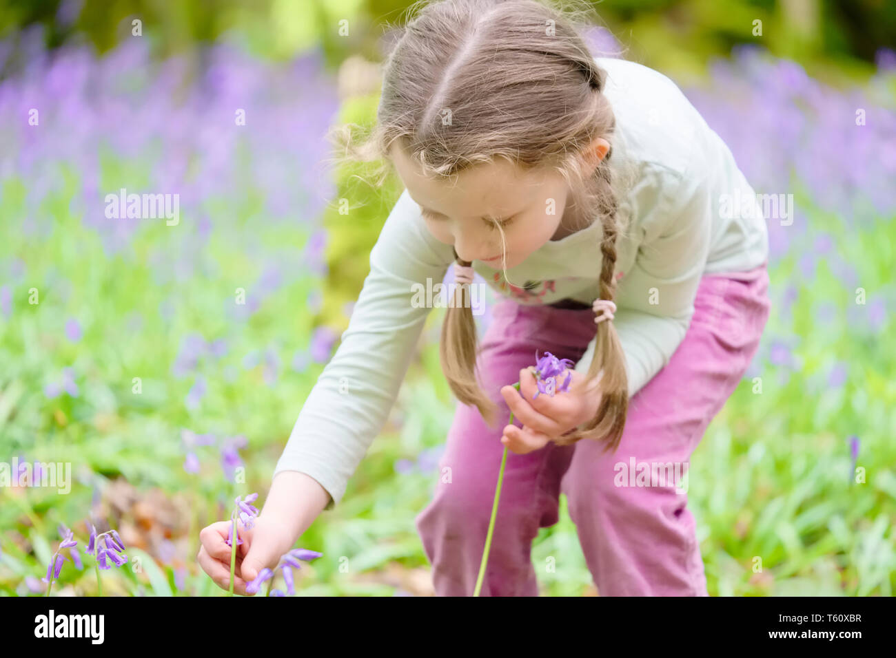Preteen girl gardening hi-res stock photography and images - Alamy