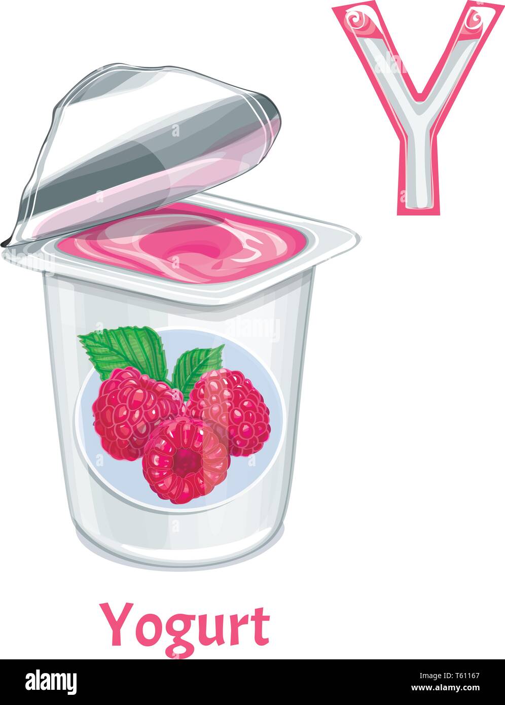 Cartoon Alphabet Letter Y High Resolution Stock Photography and Images