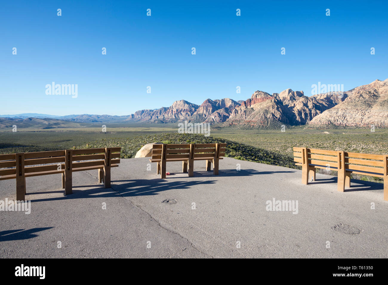 Nature landscape at Red Rock Canyon National Conservation Area. Las Vegas, Nevada, USA Stock 