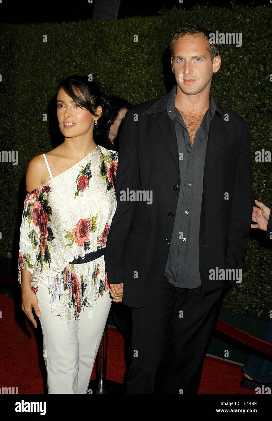 Salma Hayek & Josh Lucas at the The Premiere Screening of Salma Hayek's Directorial Debut of 'The Maldonado Miracle' at the Academy of Motion Picture Arts & Sciences Samuel Goldwyn Theater in  Beverly Hills, CA. The event took place on Thursday, October 2, 2003. Photo by: SBM / PictureLux  File Reference # 33790 1492SBMPLX Stock Photo