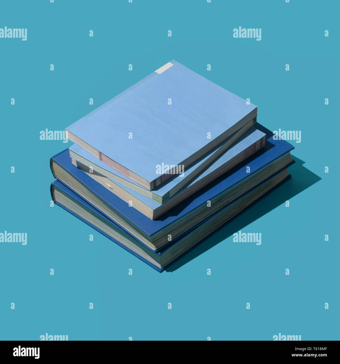 Pile of books: education, learning and school concept Stock Photo - Alamy
