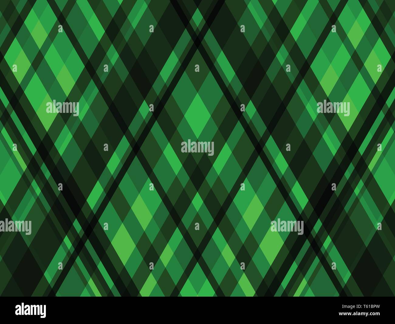abstract vector geometric rhombus background - green Stock Vector Image ...