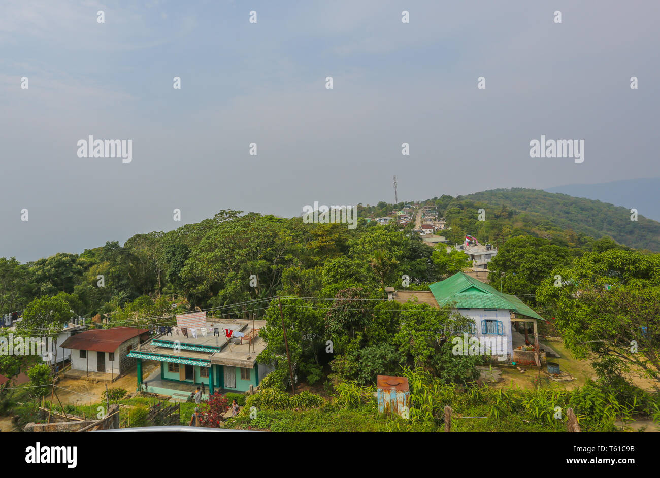Cherrapunjee - Meghalaya (India) Stock Photo