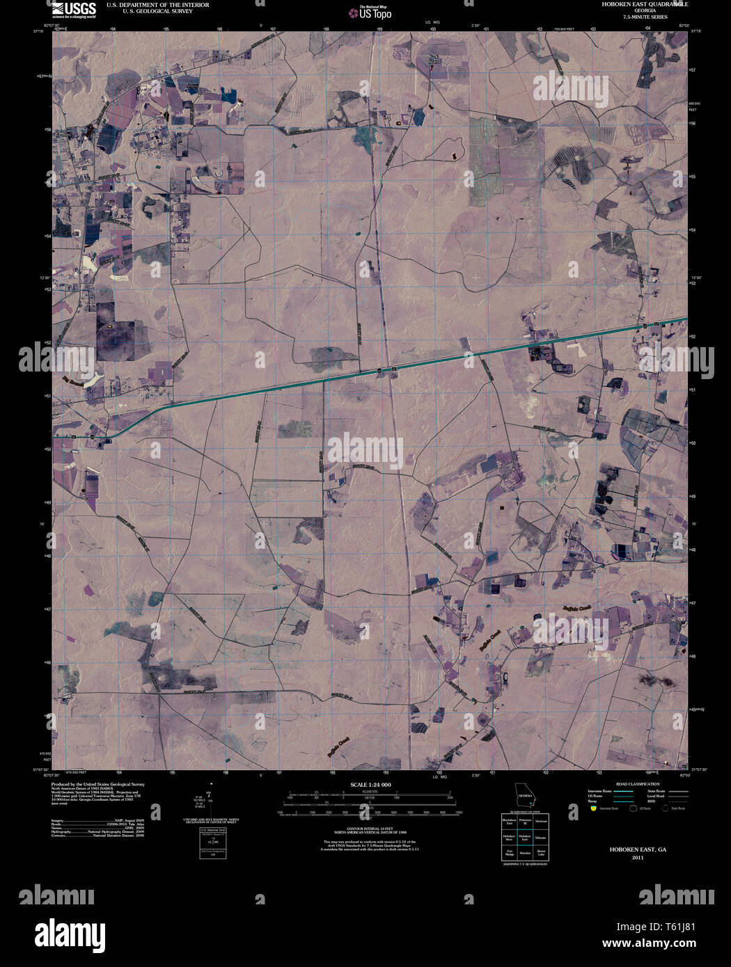 Map of hoboken hires stock photography and images Alamy