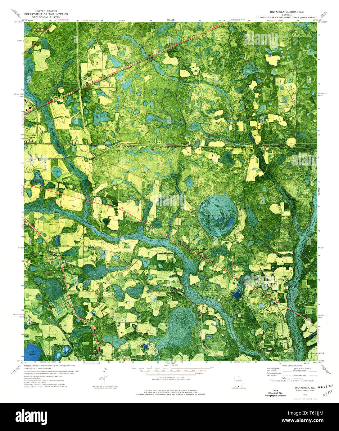 Map of indianola Cut Out Stock Images & Pictures Alamy