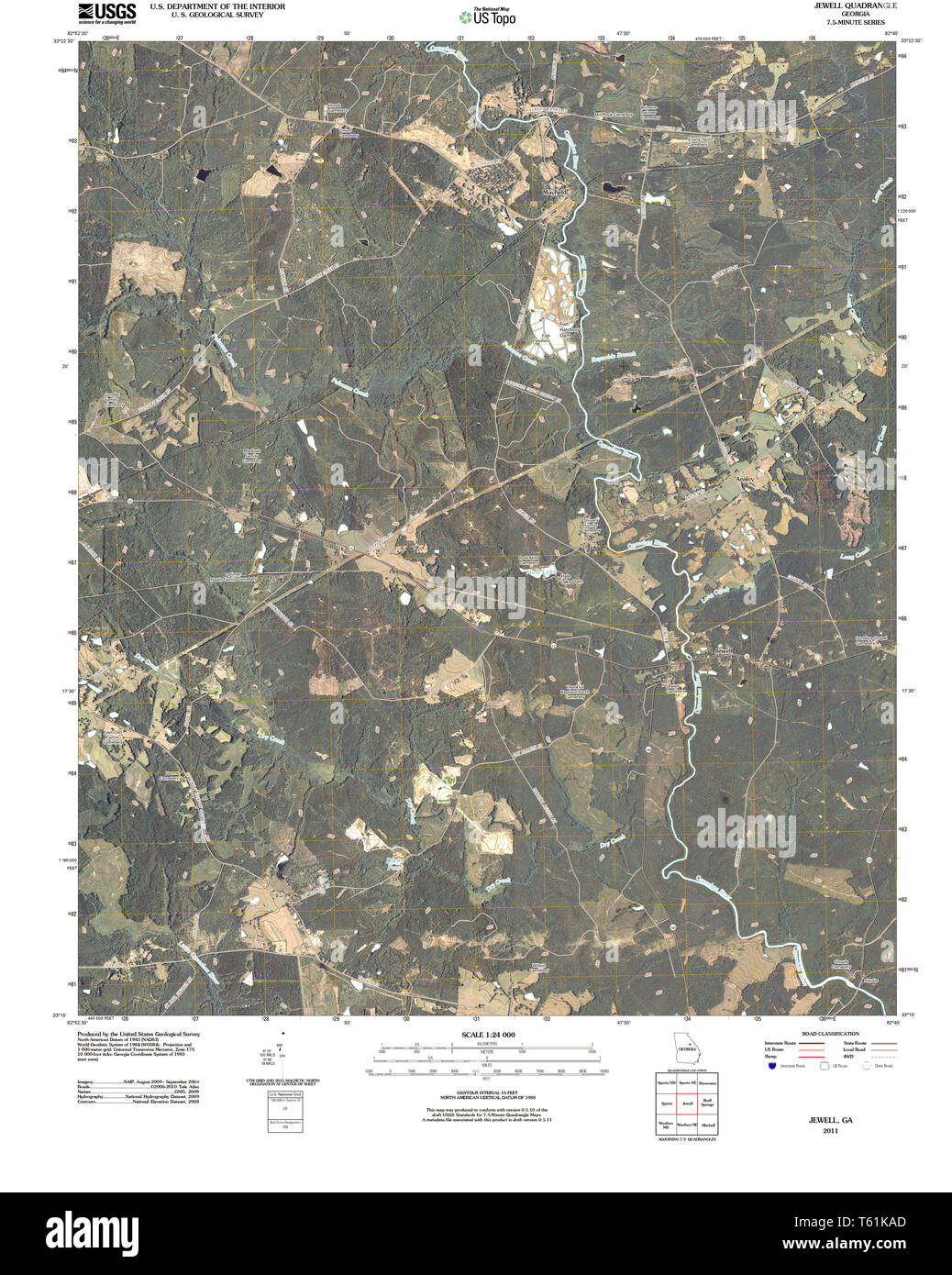 Map of jewell hires stock photography and images Alamy