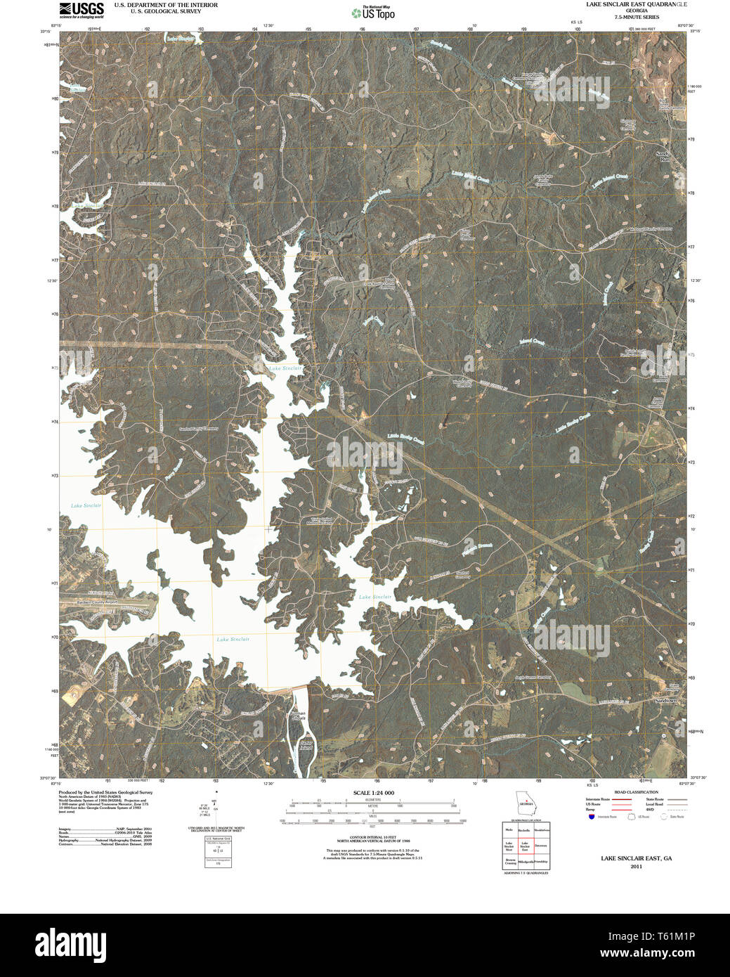 Lake sinclair east hires stock photography and images Alamy