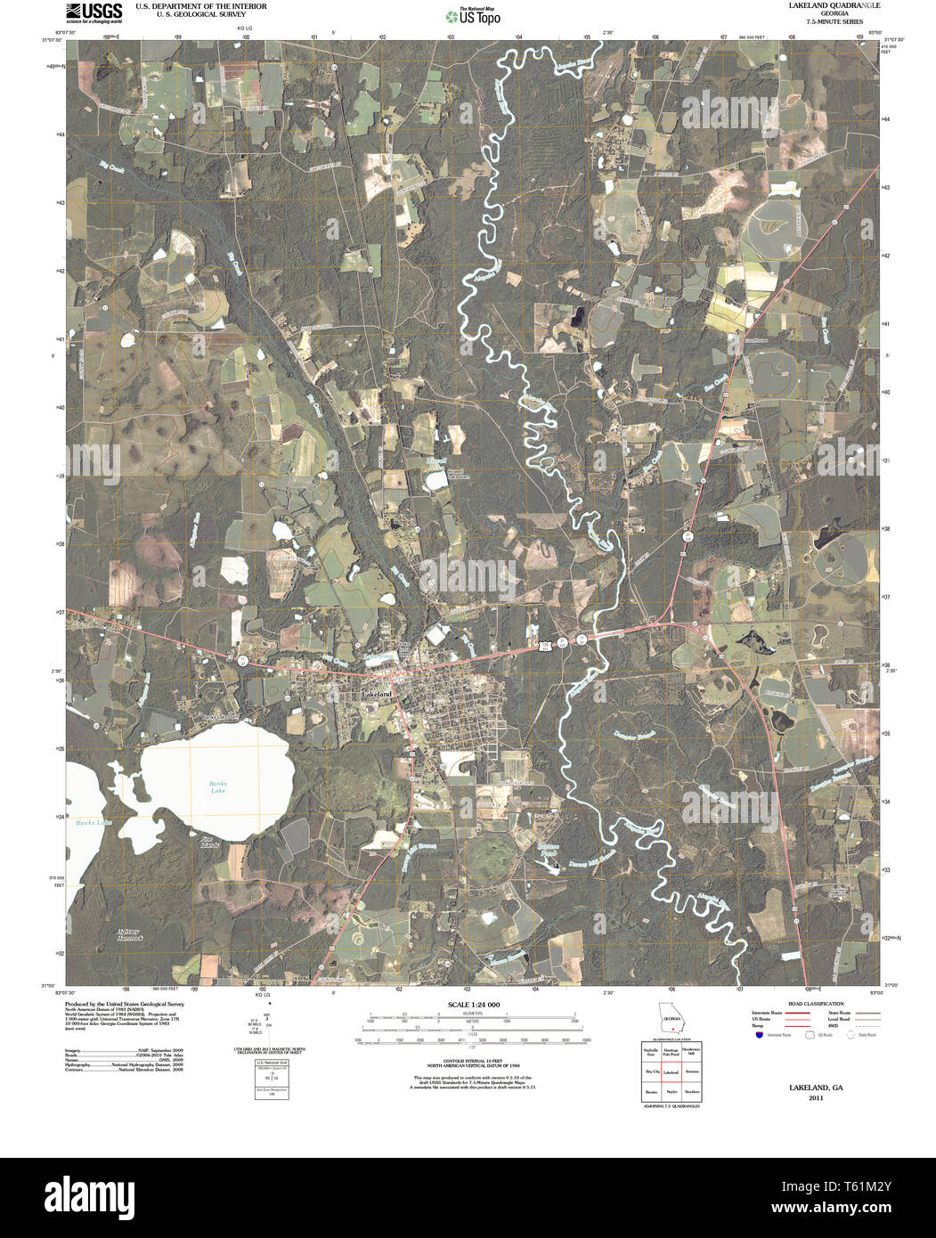 Map of lakeland hires stock photography and images Alamy