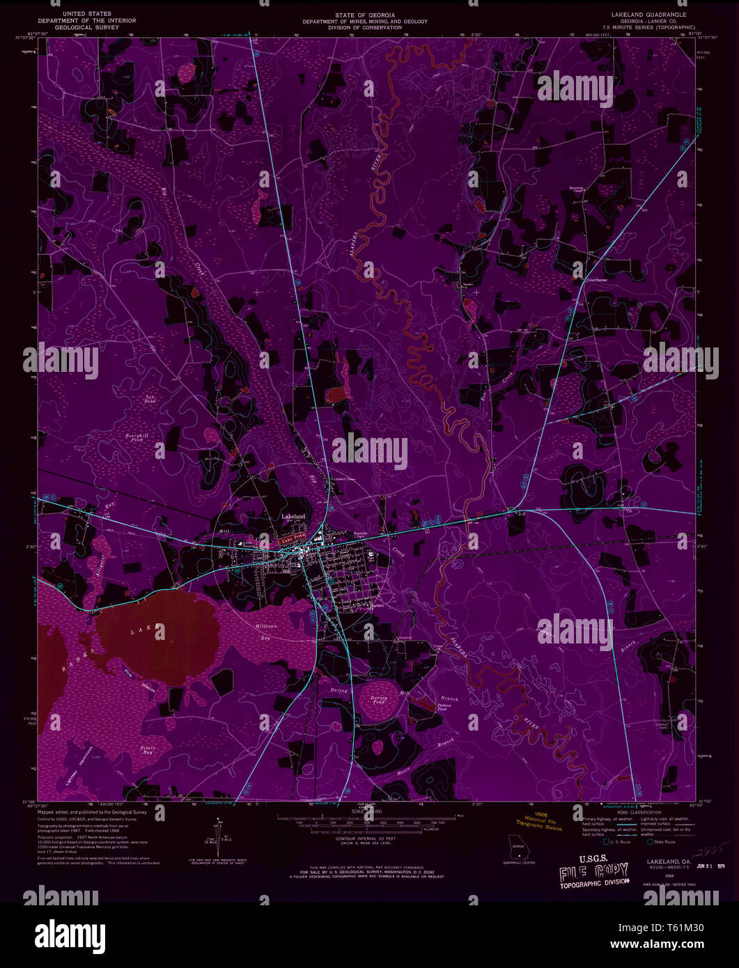 Map of lakeland hires stock photography and images Alamy