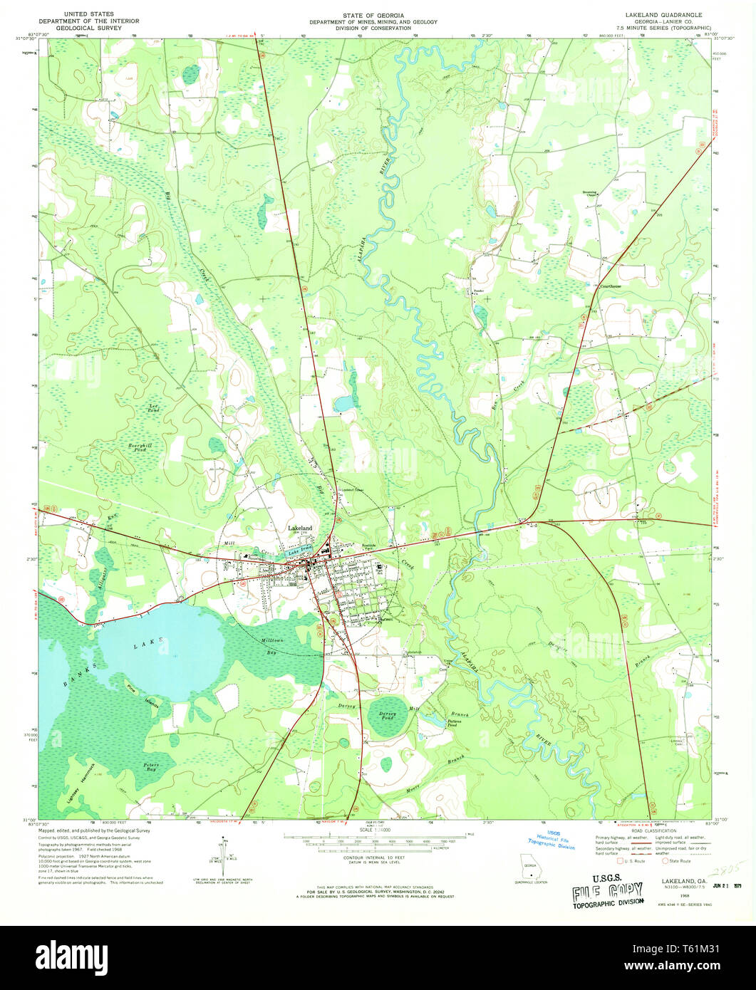 Map of lakeland hires stock photography and images Alamy