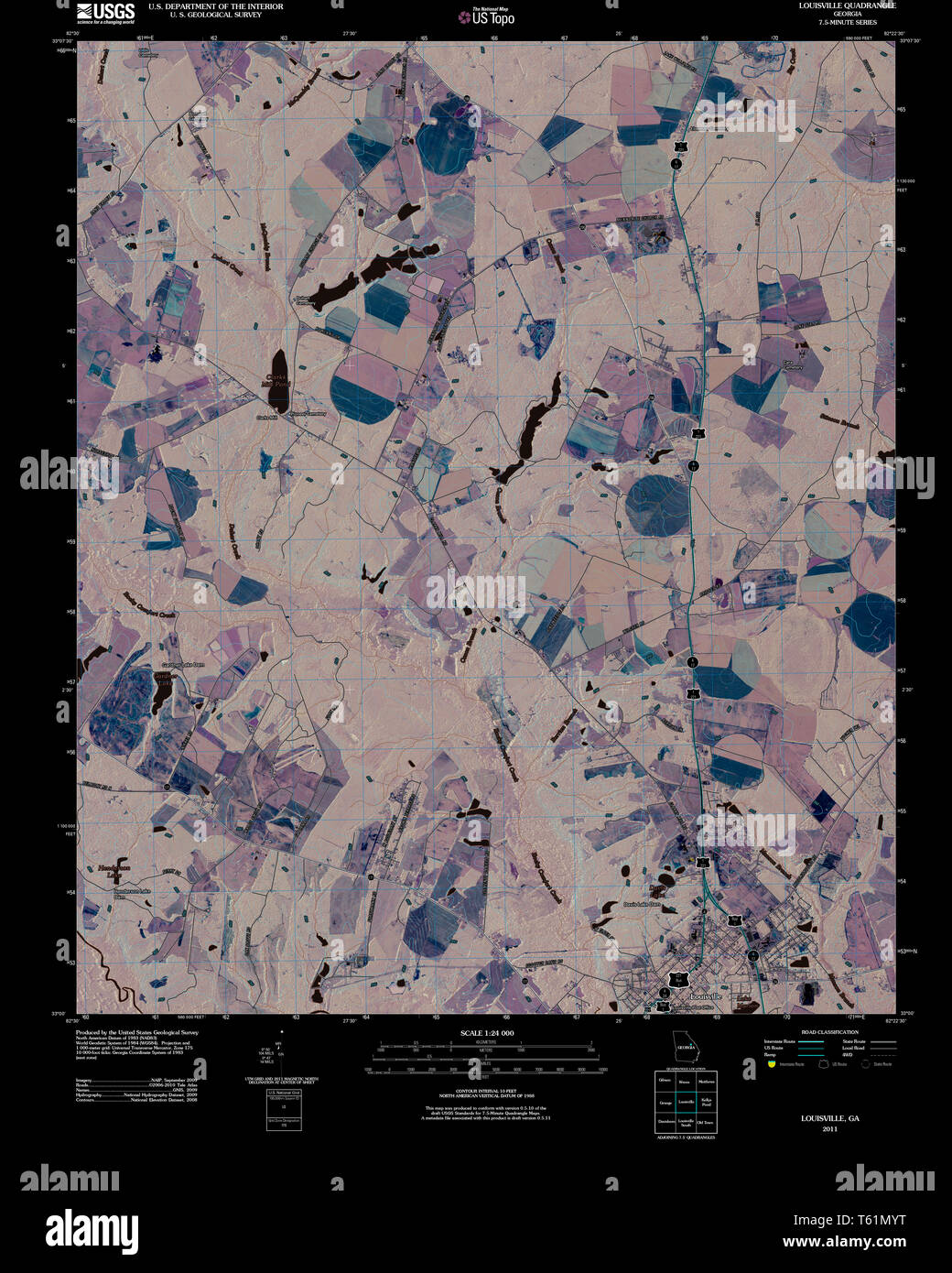 Louisville Map High Resolution Stock Photography and Images Alamy