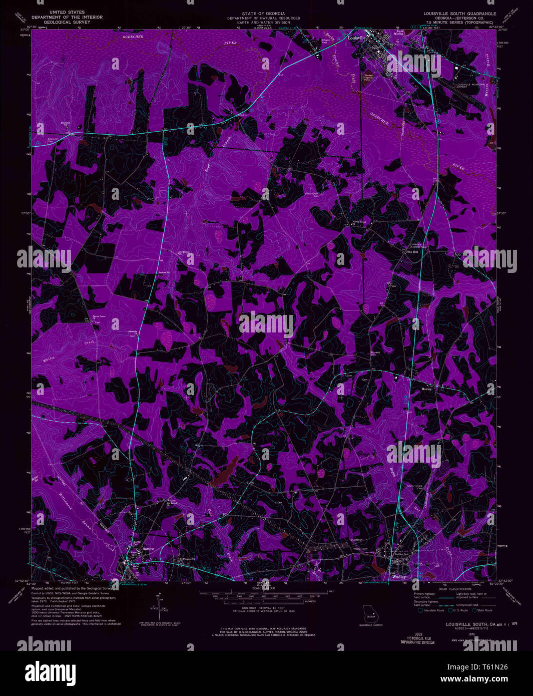 Louisville Map High Resolution Stock Photography and Images Alamy