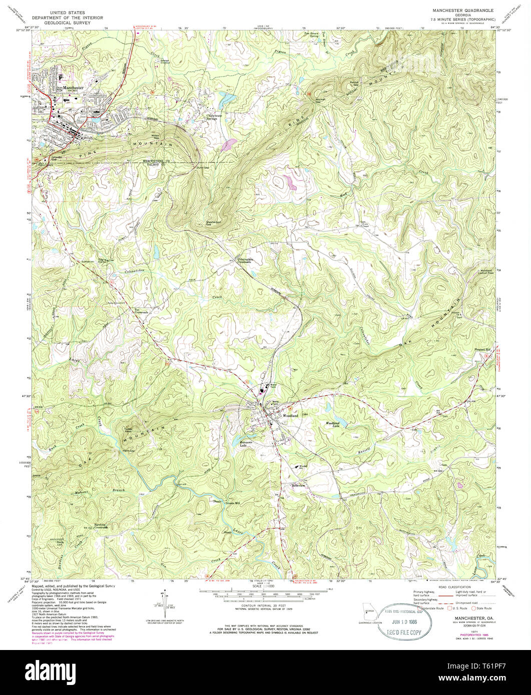 Map of manchester hires stock photography and images Alamy