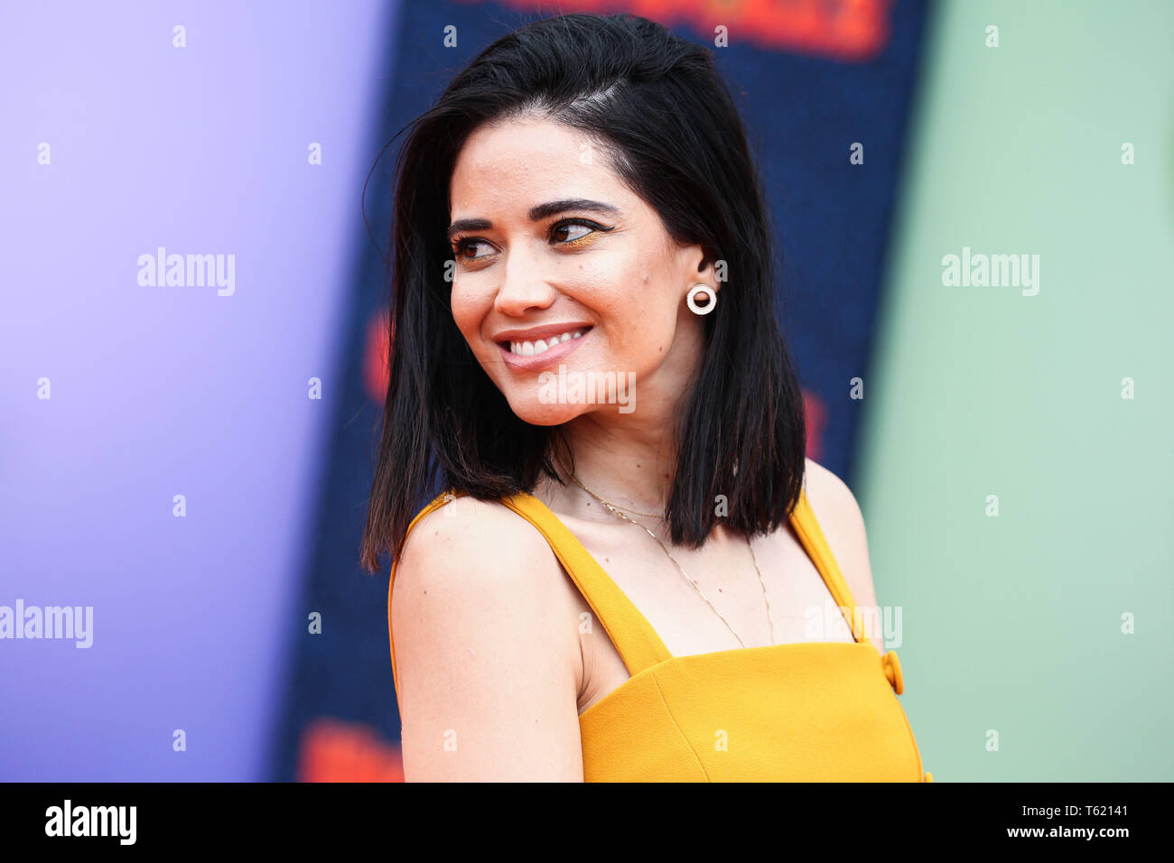 LOS ANGELES, CALIFORNIA, USA - APRIL 27: Actress Edy Ganem arrives at