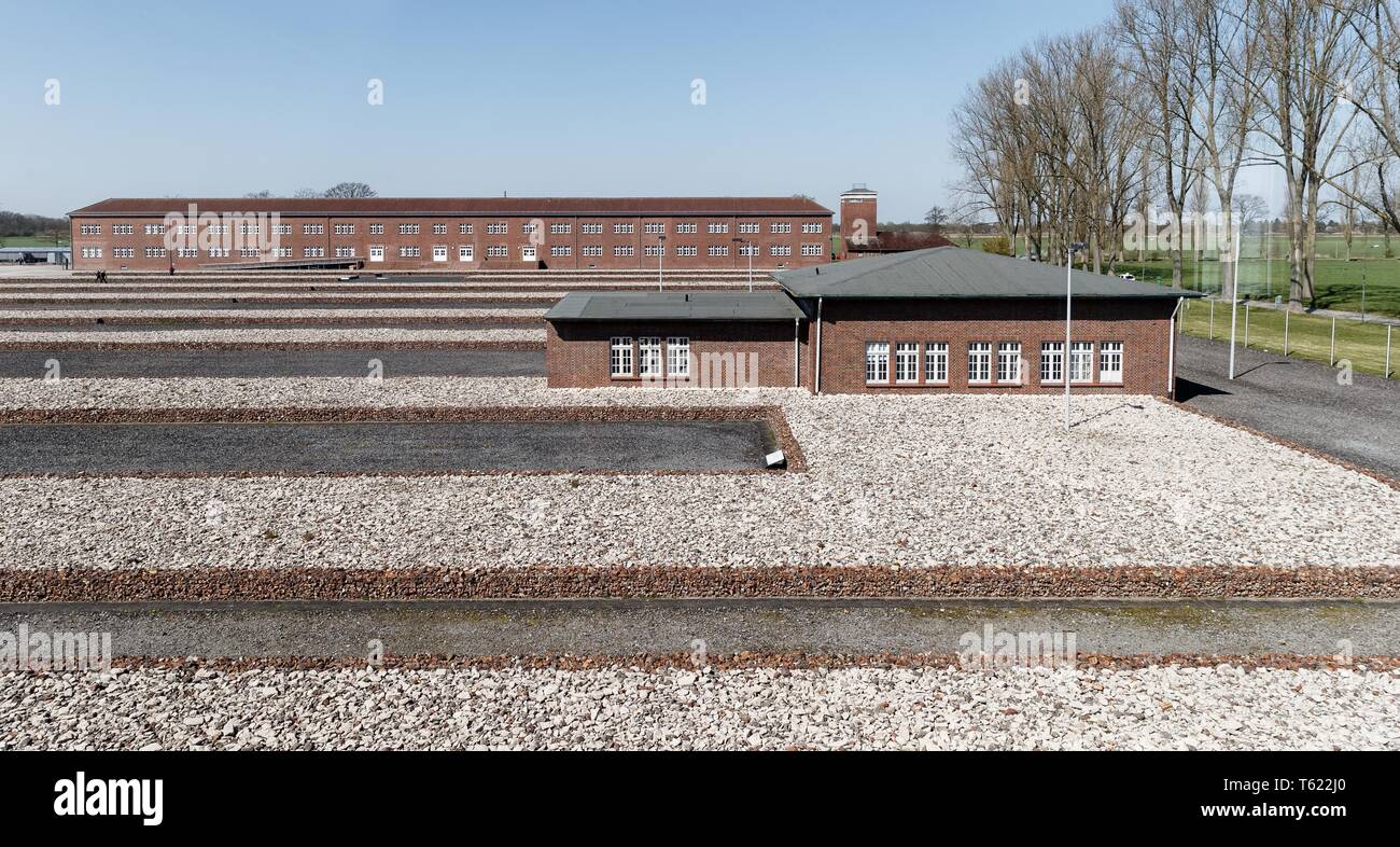 Hamburg, Germany. 15th Apr, 2019. View of the former prisoner block 14