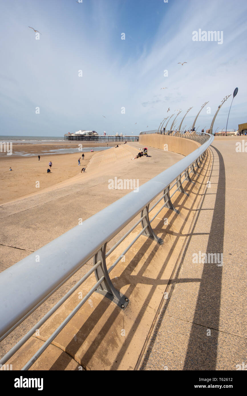 Blackpool Spring Sunshine blackpool 2019 tower hi-res stock photography and images - Alamy