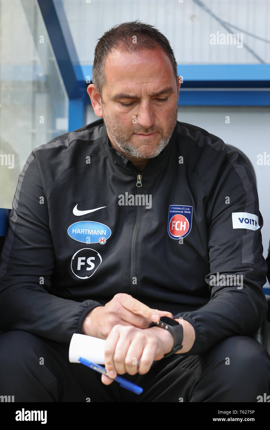 Trainer frank schmidt fc heidenheim hi-res stock photography and images -  Alamy