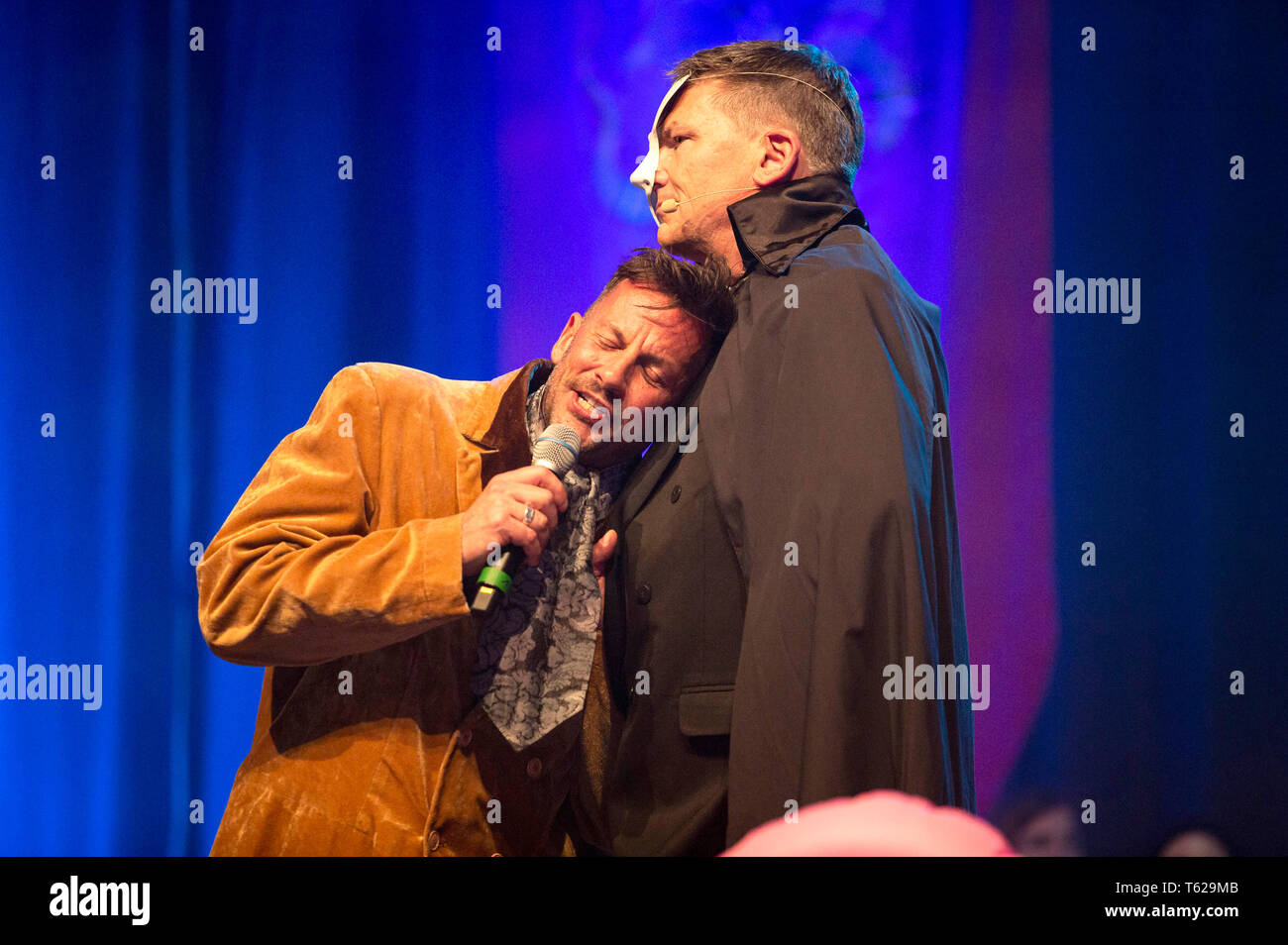 Mark Ferguson and Craig Parker at the MagicCon 3 at the Maritim Hotel. Bonn, 26.04.2019 | usage worldwide Stock Photo