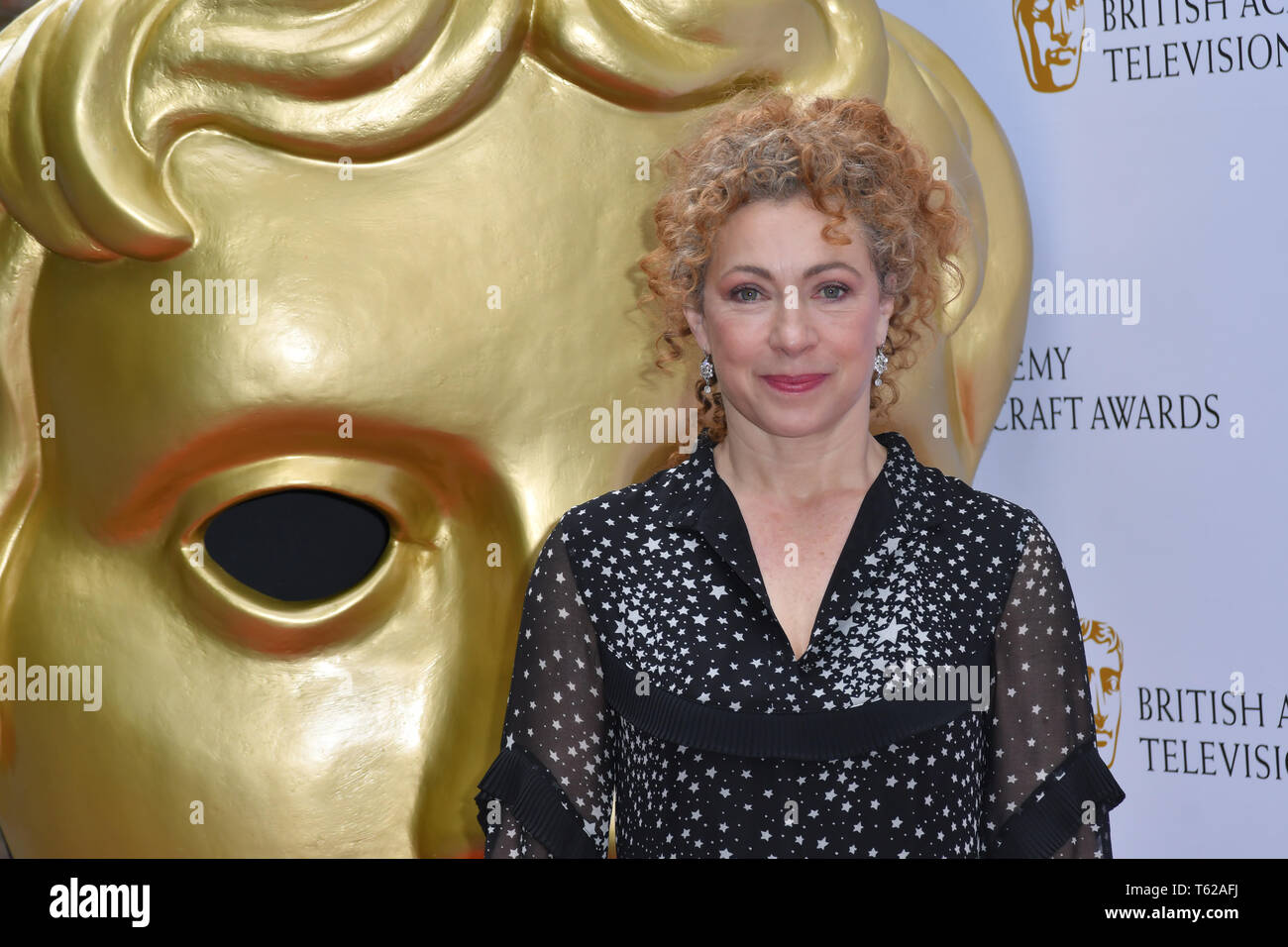 London, UK. 28th Apr, 2019. Alex Kingston Arrivers at the British Academy Television Craft Awards on 28 April 2019, London, UK. Credit: Picture Capital/Alamy Live News Stock Photo