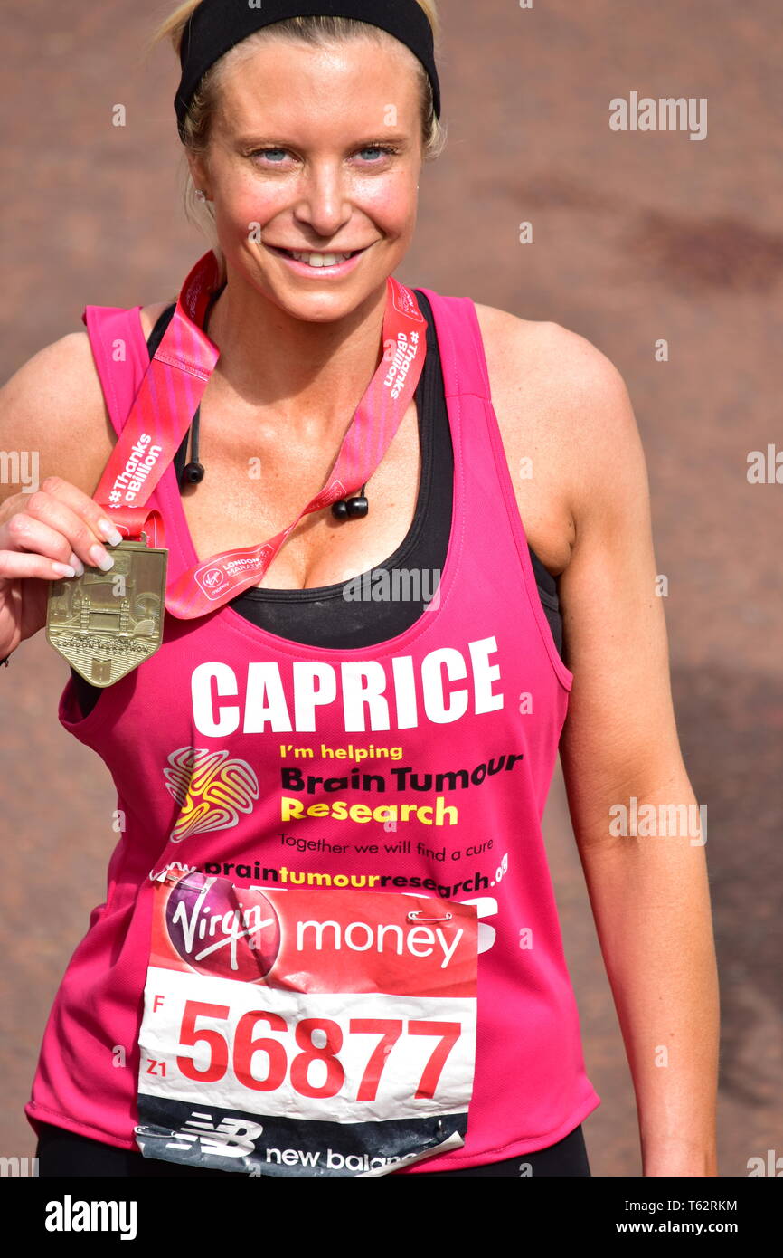London Marathon Caprice 2019 Hi-res Stock Photography And Images - Alamy